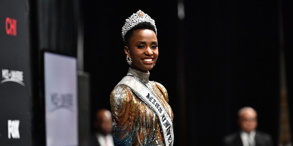 First Black South African Woman to Be Cronwed Miss Universe Boujeez